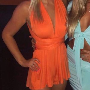 MULTI-WAY TIE ROMPER